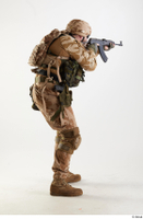  Photos Robert Watson Army Czech Paratrooper Poses aiming gun crouching standing 0005.jpg